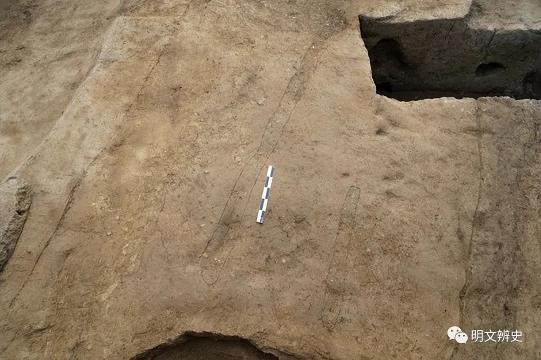 平粮台遗址车辙印